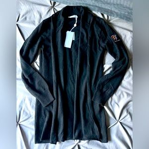 Maison Cashmere 100% Cashmere Open Front Cardigan Size Medium